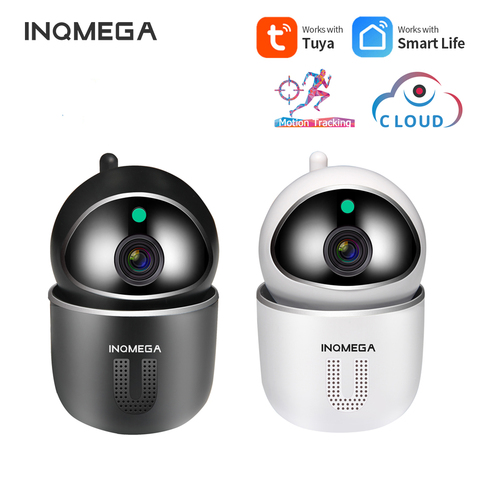 INQMEGA – MINI caméra de Surveillance IP WiFi Cloud hd 1080P, dispositif de sécurité domestique sans fil, avec suivi automatique et application TUYA ► Photo 1/6