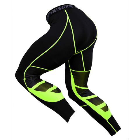 Pantalons de Compression hommes entraînement Fitness sport collants de course pantalon de Jogging de gymnastique pantalon masculin vêtements de sport entraînement Leggings de course ► Photo 1/6