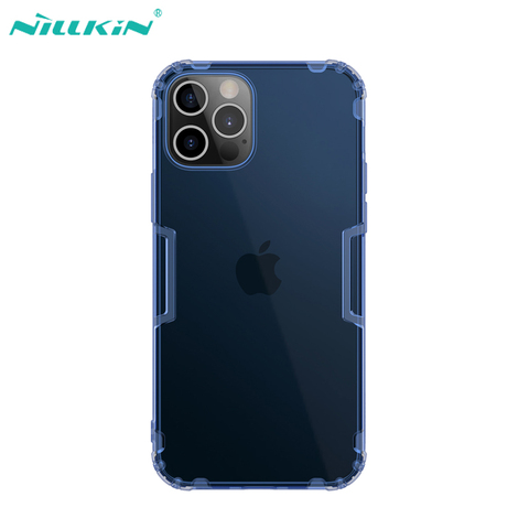 Nillkin Nature étui pour iPhone 12 Pro Max étui clair silicone souple coque arrière en TPU pour iPhone12 pour iPhone 12 mini 12 Pro couverture ► Photo 1/6