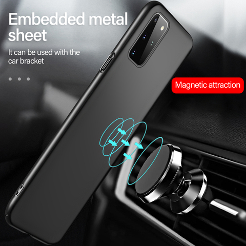 Coque rigide magnétique Ultra-fine pour Samsung, étui de Protection givré mat pour Galaxy S21, S20, s10e, S9, S8, Note 20, 10, 9, 8 Plus ► Photo 1/6