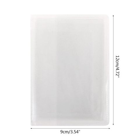 Étui Transparent en PVC pour Documents automobiles, étui pour permis de conduire russe, protection du porte-carte d'identité de voiture pour hommes ► Photo 1/6