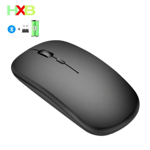 Souris sans fil Rechargeable USB optique verticale ergonomique Mause double Mode mince silencieux magique Gamer Bluetooth souris pour ordinateur portable ► Photo 1/6