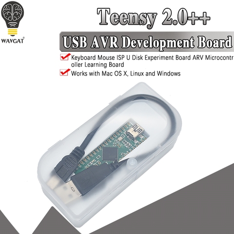 Teensy 2.0 + + USB AVR carte de développement fai U disque clavier souris carte expérimentale AT90USB1286 pour Arduino ► Photo 1/6