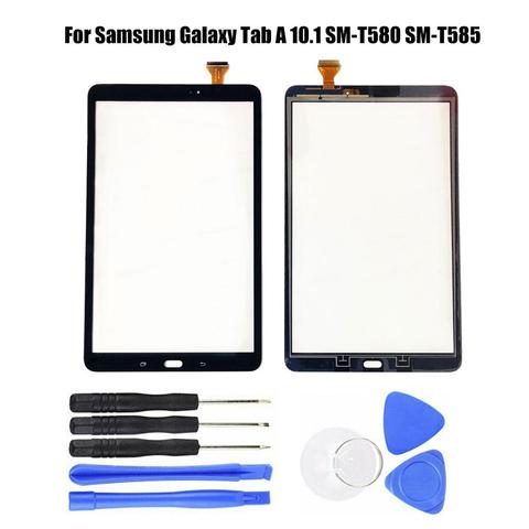 Numériseur d'écran tactile de remplacement pour Samsung Galaxy Tab A 10.1 SM-T580/SM-T585 ► Photo 1/6