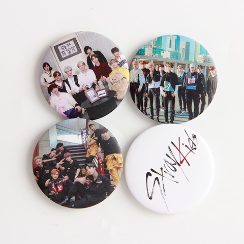 Broches pour nouvel Album Kpop Straykids, 5cm, 1 pièce, épingles, Badge, rouge, accessoires pour vêtements, chapeau, sac à dos, décoration ► Photo 1/6