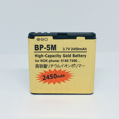 Batterie de remplacement BP-5M or, pour Nokia 5700 5710 5610XM 6110N 6220C 5611 8600 7390 S, BP5M BP 5M ► Photo 1/6