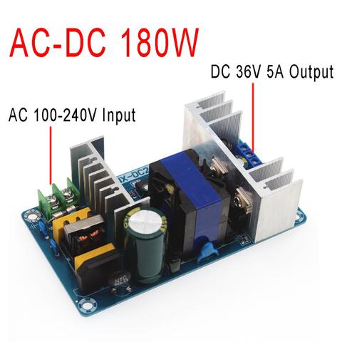 AC 100-240 v à DC 36 v 5A 180 w commutation module d'alimentation AC-DC ► Photo 1/5