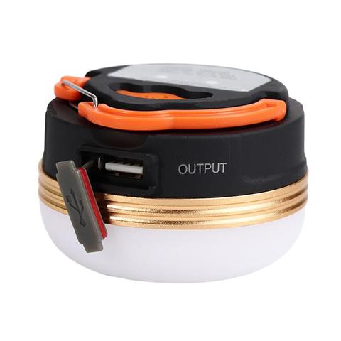 Lampe de poche d'urgence à 5led avec aimant et chargeur USB, 3 modes, éclairage d'extérieur, idéal pour le Camping, les tentes, les téléphones portables ► Photo 1/6