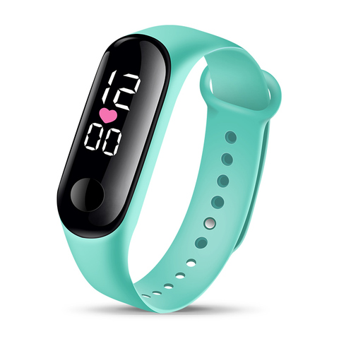 Femmes étanche montres hommes unisexe numérique LED électronique montre-bracelet Silicone bracelet de montre sport horloge Relogio Feminino ► Photo 1/6