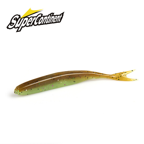 Supercontinent – appât souple pour la route, MiNNOW HP, queue de calmar, 75mm, 1.8g, 15 pièces ► Photo 1/6