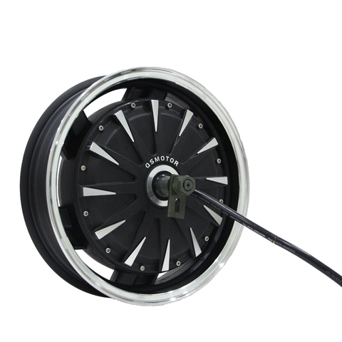 Moteur électrique de moyeu de roue de BLDC de 14*3.5inch 5000W 260 45h V4 en ventes ► Photo 1/3