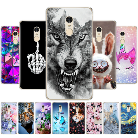 Coque pour xiaomi Redmi Note 4/note 4x housse pour Redmi Note 4X/note 4x coque de téléphone version mondiale sacs de téléphone fleur fruits ► Photo 1/6