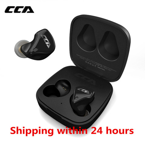 CCA CX10 1DD + 4BA TWS Bluetooth 5.0 contrôle tactile casque HIFI 10 unité pilote hybride dans l'oreille Eaephones CCA CA16 C10 PRO CX04 KZ E10 Z3 BA8 ► Photo 1/6