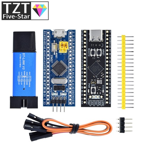 Simulateur de téléchargement de programmeur V2, ARM STM32, carte de développement du système Minimum STM32F401, STM32F4 ► Photo 1/6