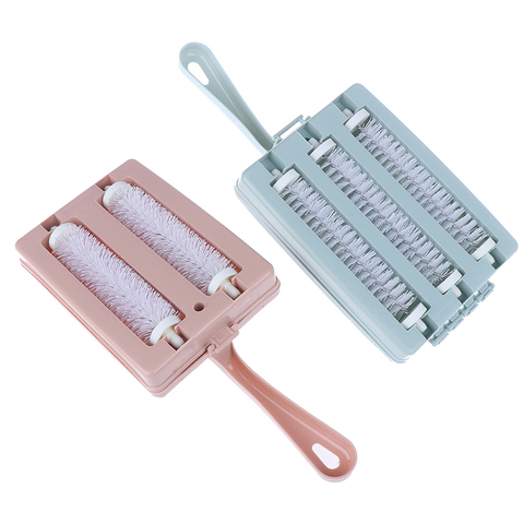 Brosse à tapis créative, balayeuse à main, canapé-lit, débris de poils d'animaux, nettoyage de fourrure, rouleau, outils de nettoyage à domicile ► Photo 1/6