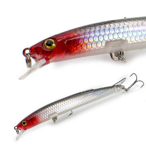 FOVONON Flottant Laser Minnow Leurres De Pêche Leurres Crankbait Swimbait Dur Appâts Artificiels Pour Le Brochet Basse S'attaquer leurre ► Photo 1/6