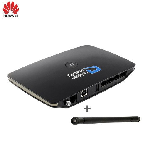 Débloqué Huawei B683 avec antenne 28Mbps Routeur Sans Fil WPS Passerelle Domestique 3G UMTS HSPA + WCDMA Carte SIM Wifi ► Photo 1/6