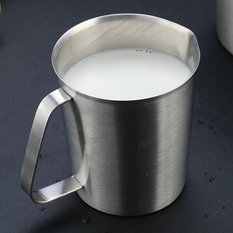 Échelle de tasse à fleur en acier inoxydable 500, épaississement 700ml 1000ml 1500ml 2000ml 304 ml, tasse à mesurer, outils de cuisine ► Photo 1/6