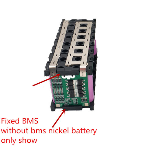 2 pièces 18650 support de batterie 12v 3x7 cellule entretoise rayonnant Shell Pack pulvérisateur électrique batterie boîte plastique supports de chaleur 3s7p ► Photo 1/6