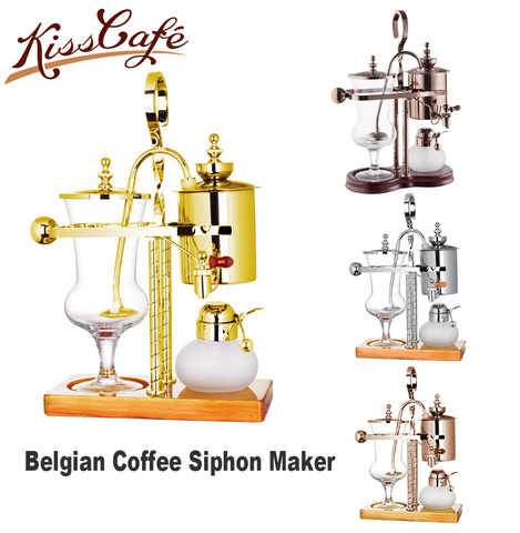 Cafetière de ménage belge | Siphon Royal, bouilloire, Machine à café, Distillation combinaison de café, Pot manuel de type goutte à goutte ► Photo 1/6