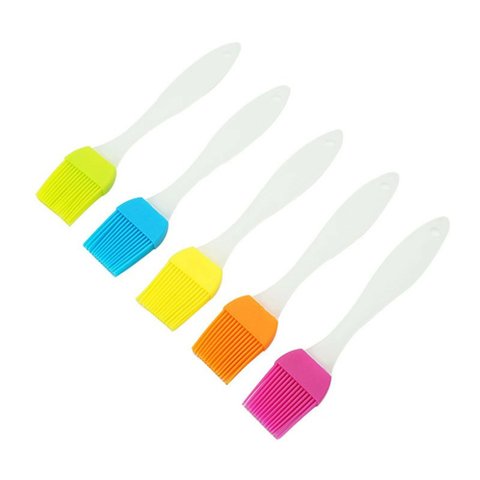 Silicone Kithen huile pâtisserie brosse cuisson cuisson cuisson BBQ gâteau pâtisserie pain huile crème badigeonnage outils cuisine accessoires Gadgets ► Photo 1/6