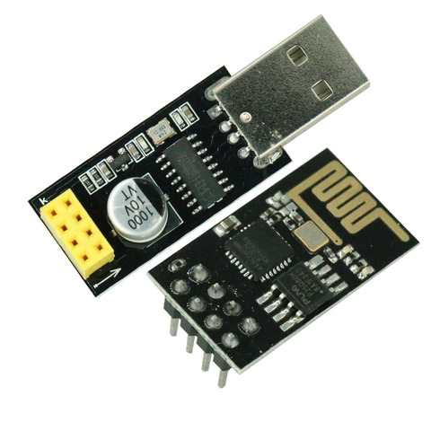 Adaptateur de programmeur ESP01 adaptateur de ESP-01 UART ESP8266 CH340G USB vers ESP8266 Module de carte de développement Wifi sans fil série ► Photo 1/1