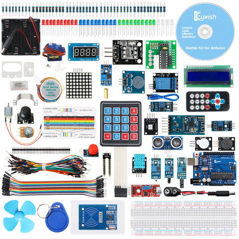Kit de bricolage de démarrage Keywish RFID pour Arduino UNO R3 avec Module Bluetooth, 34 leçons, sans soudure, Support Scratch Mblock ► Photo 1/6
