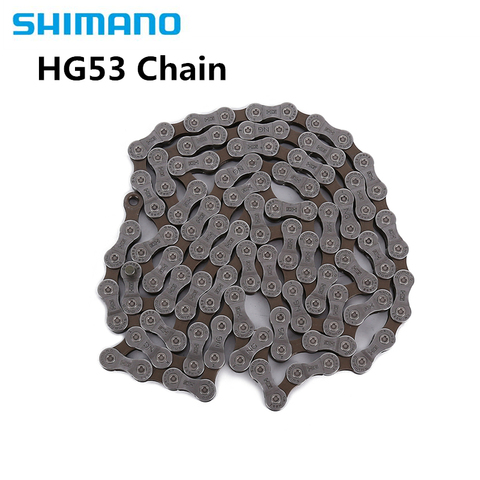 Shimano-chaîne de vélo CN-HG53 Deore Tiagra, Super étroite HG, 9 vitesses, 112 ► Photo 1/1