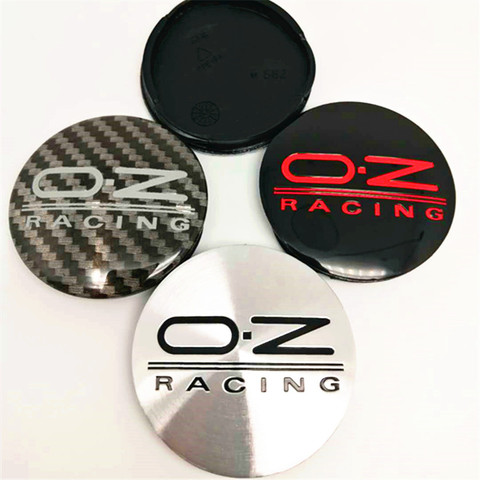  4 pièces Cache Moyeux pour OZ Racing 56mm, Centre De Jante  Capuchons Centre Roue Badge Couvercle de Moyeu de Roue Accessoires de  Voiture,E