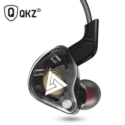 Universel 3.5mm sport In-ear HiFi son écouteurs pour téléphones tablette QKZ AK6 filaire lourd basses écouteurs pour téléphone portable MP3 ► Photo 1/6