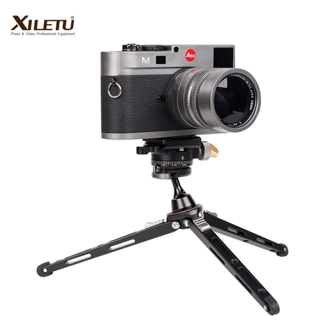 XILETU XBC20 + XT18 Portante Élevée Support De Bureau Mini Table Trépied Et rotule Pour Appareil Photo Reflex Numérique Appareil Photo HYBRIDE Smartphone ► Photo 1/6