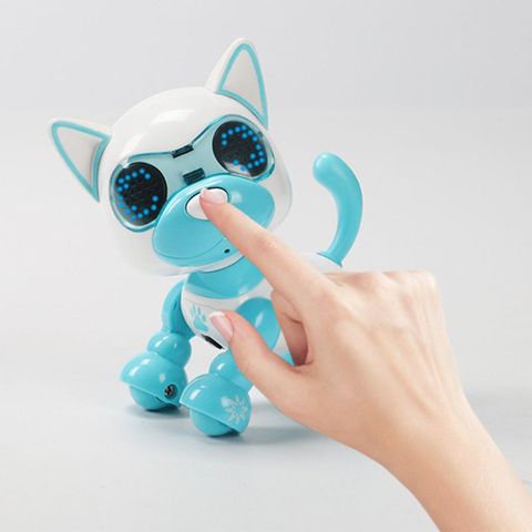 Jouet Robot chien Robot chiot interactif, cadeau d'anniversaire, de noël, jouet pour enfants P31B ► Photo 1/5