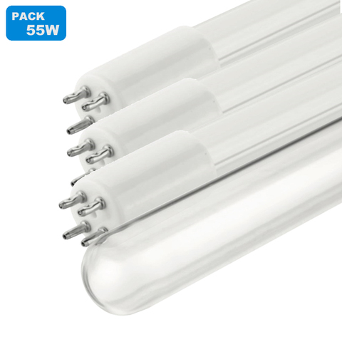 Lampes UV de remplacement 55W pour la désinfection de l'eau, 12 GPM, pièces de remplacement pour filtre ► Photo 1/1
