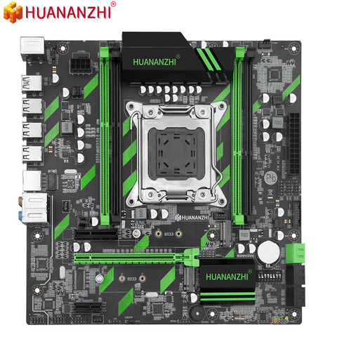 HUANANZHI X79 LGA 2011 carte mère RECC DDR3 USB3.0 SATA3.0 M.2 NGFF/NVME MATX carte mère ► Photo 1/5