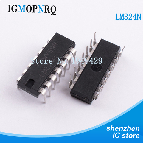 Livraison gratuite 10 pcs/lot LM324N LM324 DIP14 new original ► Photo 1/2