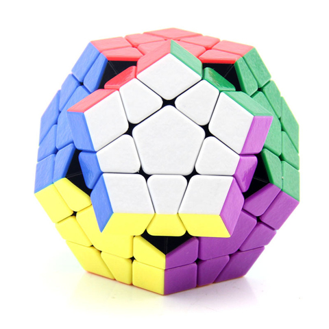 Shengshou – Cube magique Megaminxeds, Puzzle de vitesse, autocollant moins anti-stress, jouets professionnels à 12 côtés ► Photo 1/5