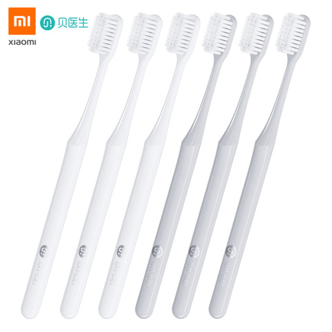 4pc xiaomi docteur B brosse à dents Version jeunesse meilleure brosse fil 2 couleurs soin pour les gencives nettoyage quotidien brosse à dents orale brosse à dents ► Photo 1/6