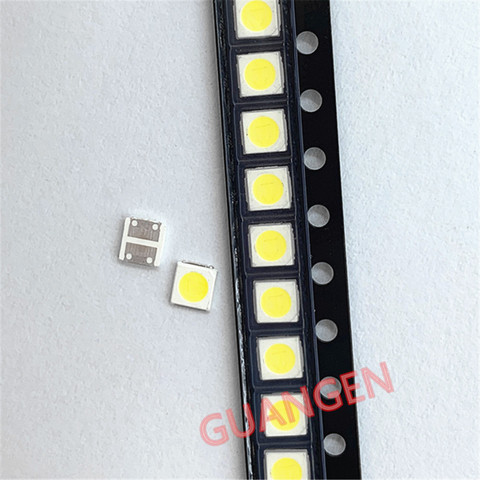 100 pièces de lampe LED 3030 CREE 6V 2W, 2 puces, 150-187LM, rétro-éclairage de télévision LCD, haute puissance, blanc froid, PT30Z92 V0, Original ► Photo 1/3