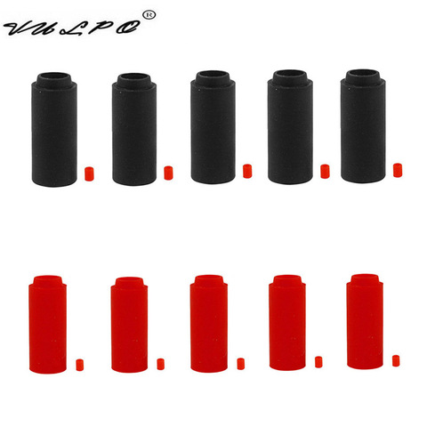 VULPO 5 pièces/lot 60/70 degrés Type dur amélioré Hop Up caoutchouc pour Airsoft AEG accessoires de chasse rouge noir ► Photo 1/4