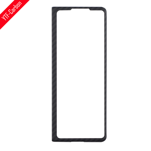 YTF – coques en fibre de carbone pour Samsung Galaxy Z Fold 2, coque avant ou arrière, SM F916B SM F916N 5G ► Photo 1/6