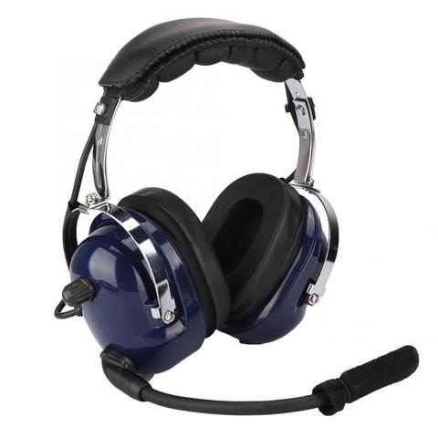 Anti-bruit son général Aviation RA200 casque GA double prise pilote casque 3.5mm Jack réduction du bruit casque pour pilotes ► Photo 1/6