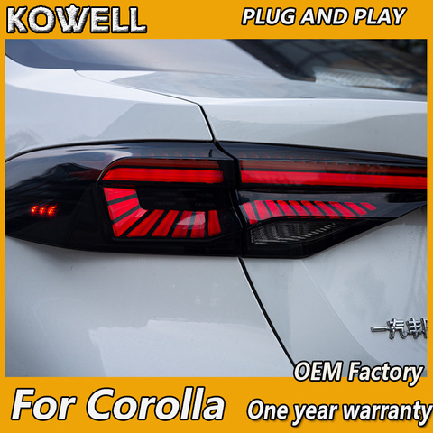 Pour Toyota Corolla 2022 feux arrière corolla design dynamique led feu arrière ► Photo 1/1