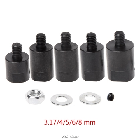 1 jeu 3.17/4/5/6/8mm essieu moteur arbre coupleur manchon scie lame accouplement mandrin adaptateur ► Photo 1/6