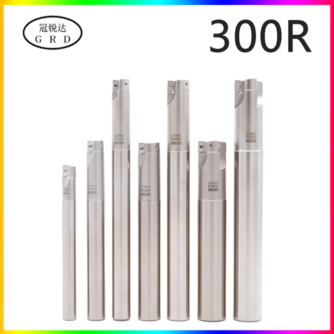 300r porte-outil 300r C10 C12 C14 C15 C15.6 C16 C19 C20 tige à angle droit 90 degrés arbre de coupe pour inserts APM1135 ► Photo 1/6
