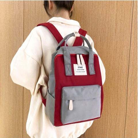 Multifonction femmes sac à dos mode jeunesse style coréen sac à bandoulière sac à dos pour ordinateur portable cartables pour adolescent filles garçons voyage ► Photo 1/6