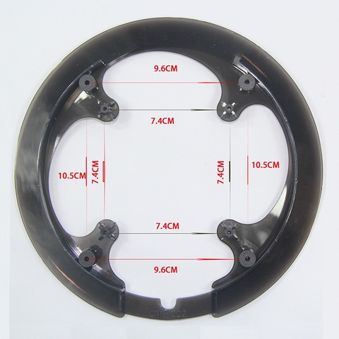 TRUYOU – couvercle de protection des dents 42 et 44, plaque de protection des roues de vélo de montagne, en plastique ► Photo 1/5