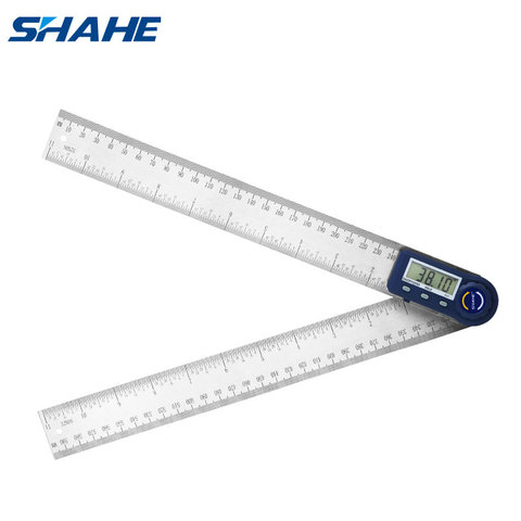 Shahe – goniomètre numérique en acier inoxydable, règle d'angle de 300mm, rapporteur inclinomètre, jauge d'angle ► Photo 1/6