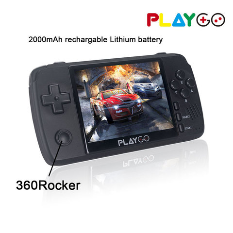 Nouvelle Console d'émulateur PLAYGO améliorée 3.5 pouces IPS écran lecteur de jeu portable construit en 1000 jeux dans 16GB TF carte pour NES/PS ► Photo 1/6