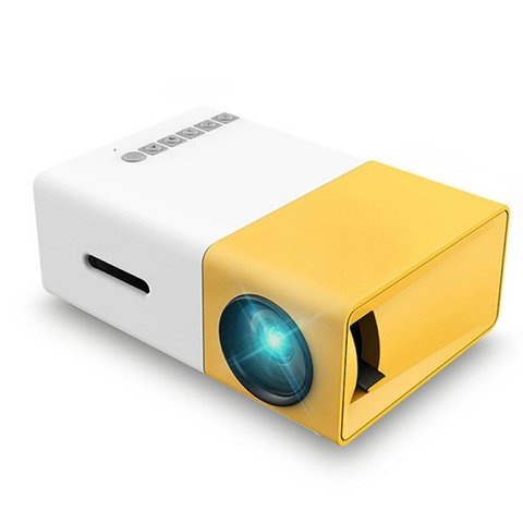 Mini projecteur Portable couleur LED LCD vidéoprojecteur vidéo TV film partie jeu HDMI USB AV Interfaces lecteur vidéo multimédia ► Photo 1/6