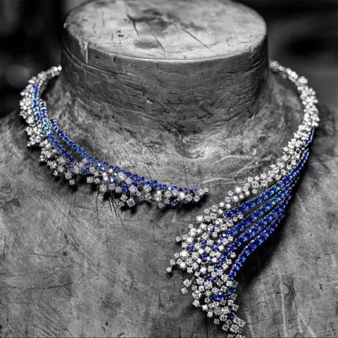 GODKI – ensemble de bijoux africains pour femmes, magnifique ensemble de bijoux de luxe pour fête de mariage, indien, zircone cubique, dubaï, 4 pièces ► Photo 1/6